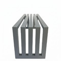 Architectural Modern Garden Bench 120cm, grey