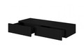 Wall-mounted Console Table Dresser Nicole, black/matt black
