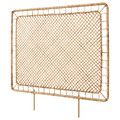 TOLKNING Headboard, handmade rattan