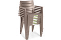 Outdoor Chair JULIE, cappuccino