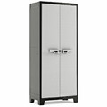 Keter Titan Tall Storage Cabinet, black/grey