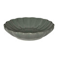 Ceramic Deep Plate Calista 20cm, grey