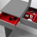 BRIMNES Dressing table, grey, 70x42 cm