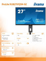 IIYAMA 27" Monitor XUB2797QSN-B2 IPS QHD USB-c Dock HDMI