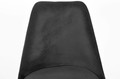 Upholstered Dining Chair Bolonia Lux, black