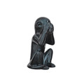 Decorative Figure Monkey Size L, black