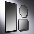 Sepio Octagon Mirror, 60x60 cm, black