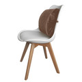 Ergonomic Back Support Cushion, brown
