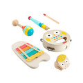 Fisher-Price Wooden Musical Instruments Gift Set Toddler Creative Play HXT90 2+