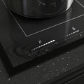 TÄCKNAN Ind hob/int extractor w recirc kit, IKEA 500/black