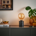 MOLNART LED bulb E27 150 lumen, globe brown clear glass, 125 mm
