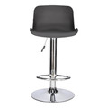 Bar Stool Inge, black/chrome