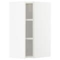 METOD Wall cabinet with shelves, white/Veddinge white, 30x60 cm