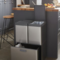 GoodHome Pull-out Kitchen Waste Bin 28 l
