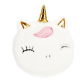 Starpak Plush Shoulder Bag Unicorn, white