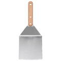 GRILLTIDER Hamburger turner, stainless steel/beech, 30 cm