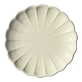 Ceramic Plate 20cm, cream