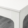 EKEDALEN / KLINTEN Table and 4 chairs, white/Kilanda light beige, 120/180 cm