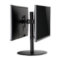 LogiLink Dual Monitor Stand 17-32", Curved Screens, steel