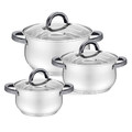 Feel Maestro 6-Piece Stainless Steel Cookware Set