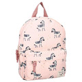 Kidzroom Children's Backpack To The Zoo Pink