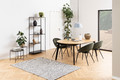 Coffee Table Avila, high, black marble