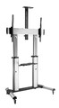 Techly Telescopic Height Adjustable Ultra-large Display TV Cart