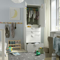 SMÅSTAD / PLATSA Wardrobe, 60x57x181 cm