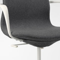 LÅNGFJÄLL Office chair with armrests