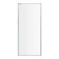 GoodHome Shower Panel Wall Ezili 90 cm, chrome/transparent