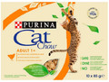 Purina Cat Chow Adult 1+ Wet Cat Food Chicken with Zucchini in Jelly 10x85g