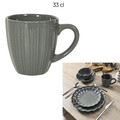 Ceramic Mug Calista 330ml, grey