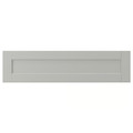 LERHYTTAN Drawer front, light grey, 80x20 cm