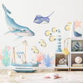 Wall Sticker Set - Ocean Animals I