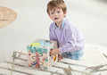 LILLIPUTIENS Wooden Activity Cube - Farm 12m+