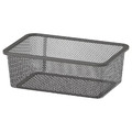 TROFAST Mesh storage box, dark grey, 20x30x10 cm