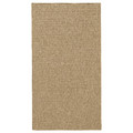LÄTTBETONG Runner, flatwoven, beige/light brown, 80x150 cm