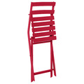 Hesperide Folding Garden Chair Greensboro, red
