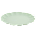 Plate Iris 25.5cm, pale green