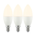 Diall LED Bulb C37 E14 806 lm 4000 K DIM 3-pack