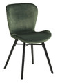 Chair Batilda, velvet, forest green