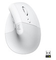 Logitech Optical Wireless Mouse Lift White Right Handed 910-006475
