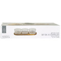 Set of 3 Snack Cups, acacia/glass