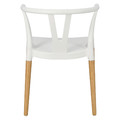 Chair Wicker PP Simplet, white