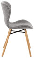 Upholstered Chair Batilda, grey