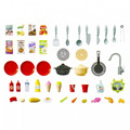 Kitchen Play Set with Accessories 3+