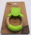 Bo Jungle B-Wood Teether Animals Green Frog