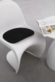 Felt Chair Cushion Balance, black