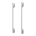 GoodHome Cabinet Handle Hikide, hole spacing 32 cm, silver, 2 pack