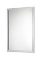 Mirror with Frame 70x50cm, grey
